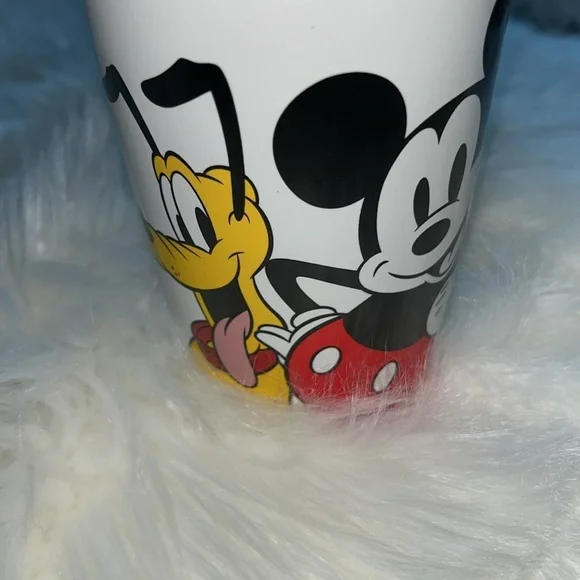 🆕 Disney Mickey and Friends Ceramic Travel Mug with Lid and Mug Warmer 16 Oz - Picture 11 of 13